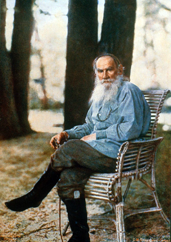 Tolstoï par Sergueï Prokoudine-Gorsky (DR Bibliothèque du Congrès Washington). 
